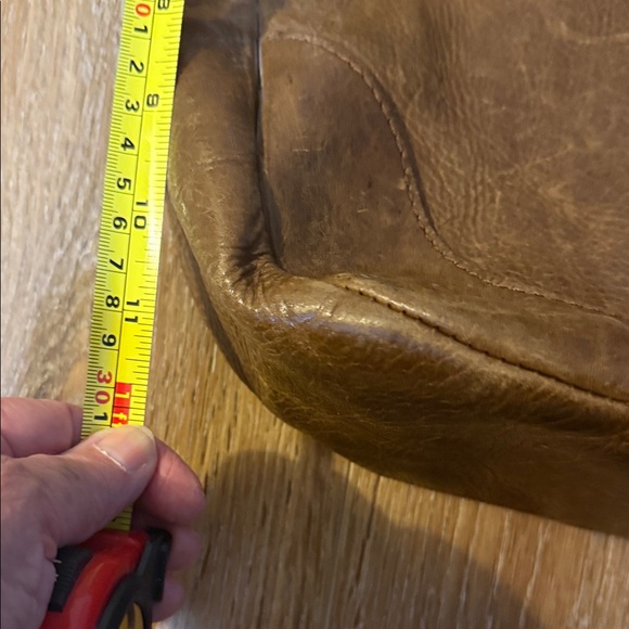 Vintage Frye Brown Leather Hobo Bag - Picture 11 of 15